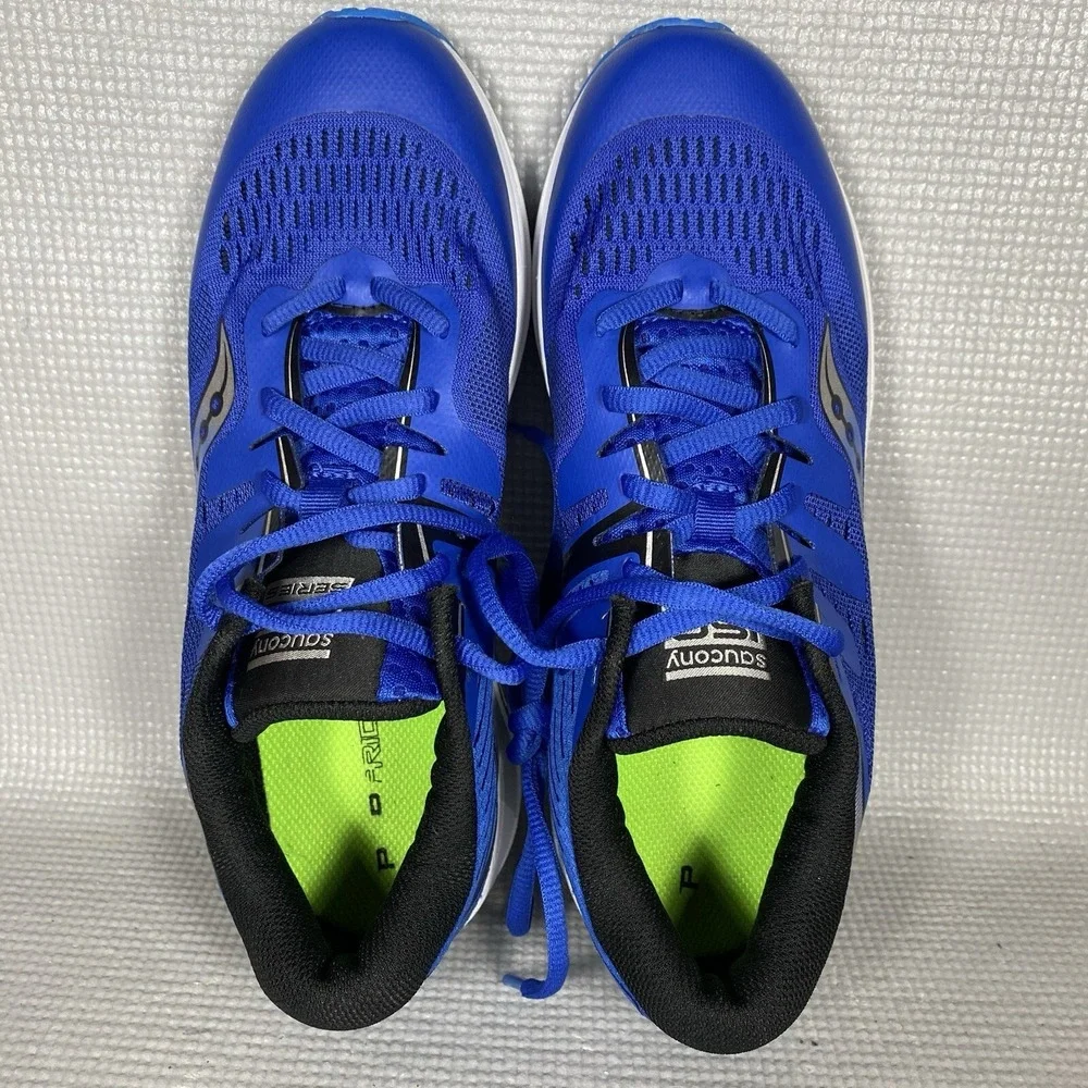 Saucony Men Size 6.5‎  Guide ISO 2 Series Everun Blue Running Shoes S71000-5